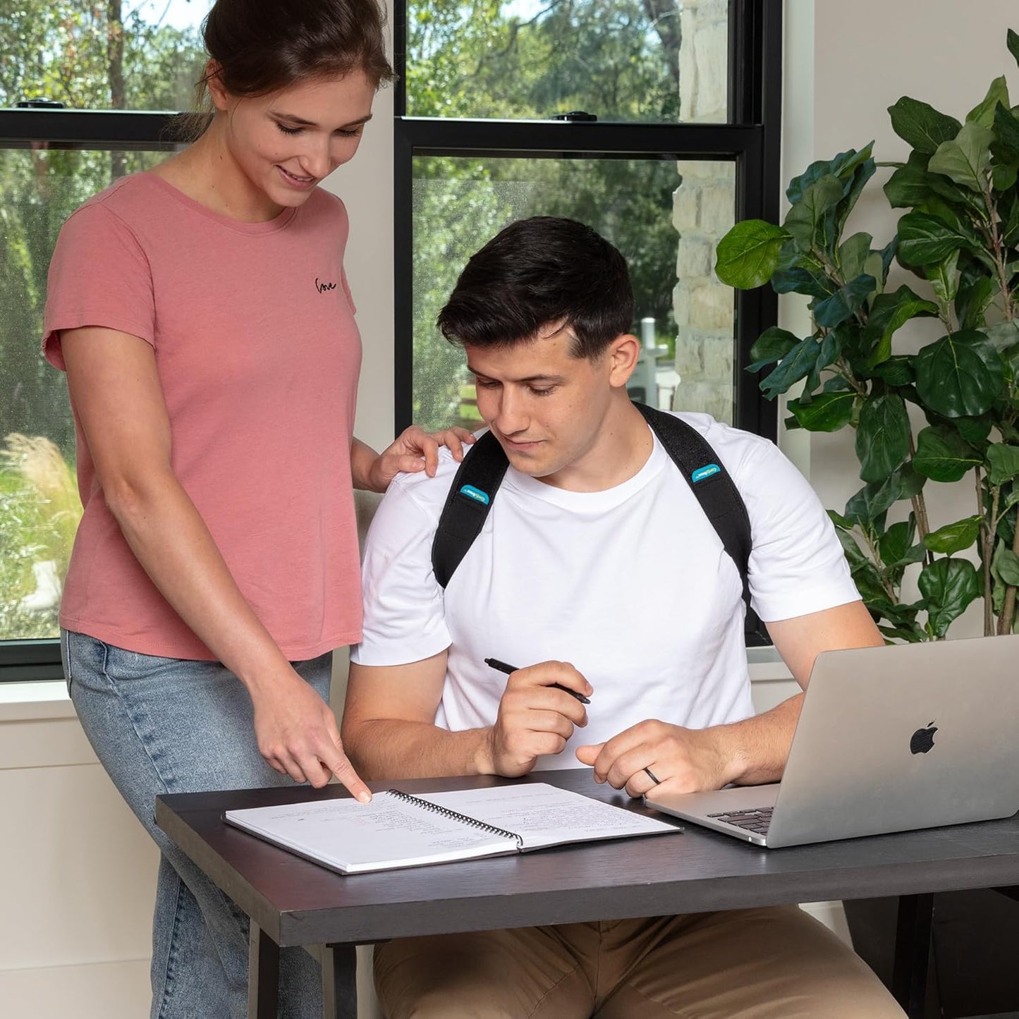 ComfyBrace Adjustable Posture Corrector – Breathable Back & Spine Support for Pain Relief