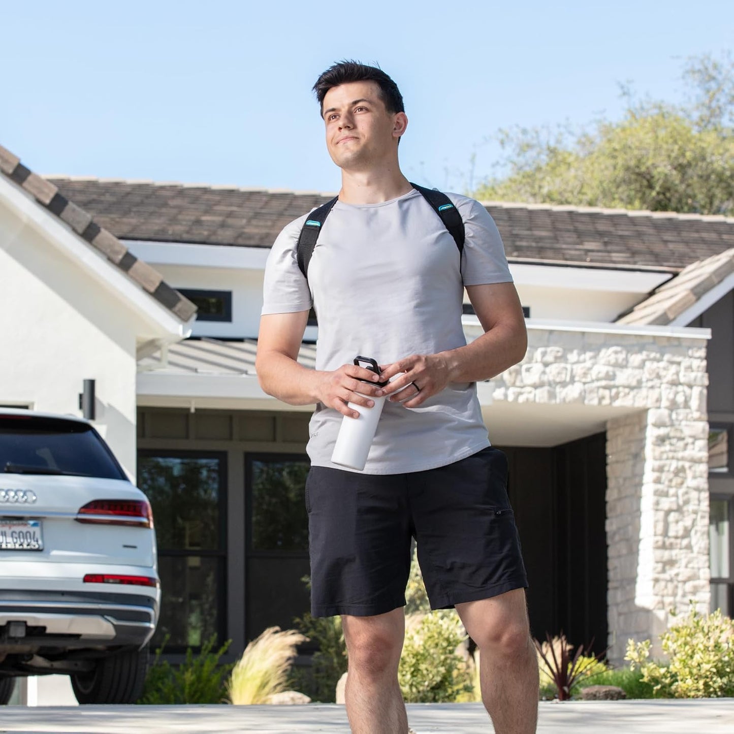 ComfyBrace Adjustable Posture Corrector – Breathable Back & Spine Support for Pain Relief