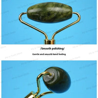 Jade Scraping Facial Massage Beauty Tool Natural Jade Scraping Board Roller Massager Law Tattoo Eye Beauty Bar